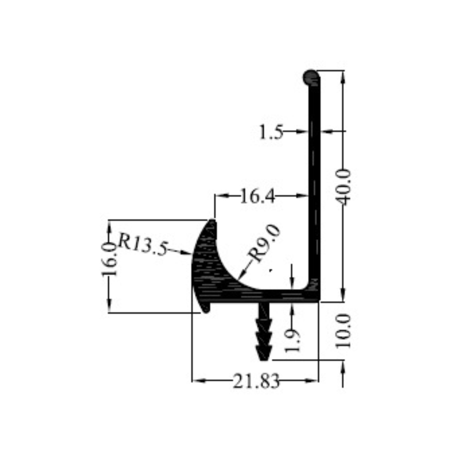 45mm Frame Profile & 4mm Glass